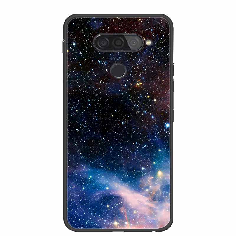 For LG LG Q60 Cases K50 / V50 G8S Thinq Soft TPU Silicone Back Cover for LG V40 Thinq Phone Cases Cartoon Bumpers For LGQ60 Q 60