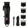 Professional USB Rechargeable Hair Clipper & Beard Trimmer, Cordless, Ideal Gift For Men