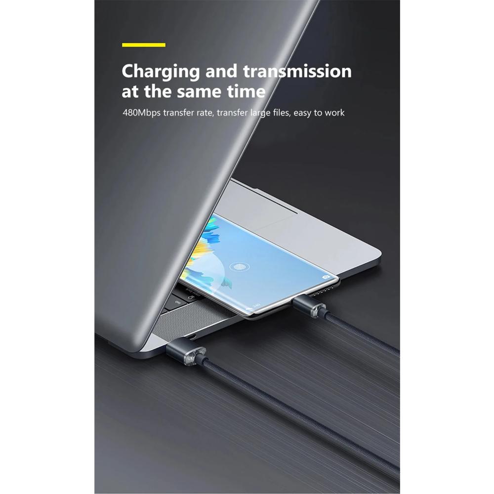 Kabel USB typu C do USB C 120W do iPhone 15 Pro Max PD Szybkie ładowanie Przewód do transmisji danych do Samsunga Xiaomi 14 Oneplus 12 POCO OPPO