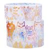 Foil Sparkling Masking Star Set of 2 Animals Many Shinzi 3m Roll Seal-do Japanese-made Two-Color Tape, Akari, Rolls, & Cats, Katoh, (ks-dt-20110)