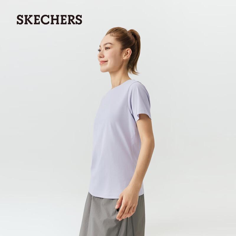 Skechers Women's Casual Knit Short Sleeve T-Shirt P226W065