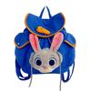 Zootopia Judy Bunny Ears Big Face Package Cartoon Plush Student Backpack