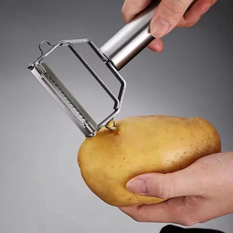 Multifunction Stainless Steel Vegetable Peeler Potato Carrot Cucumber Grater Fruit Cutter Julienne Peeler Kitchen