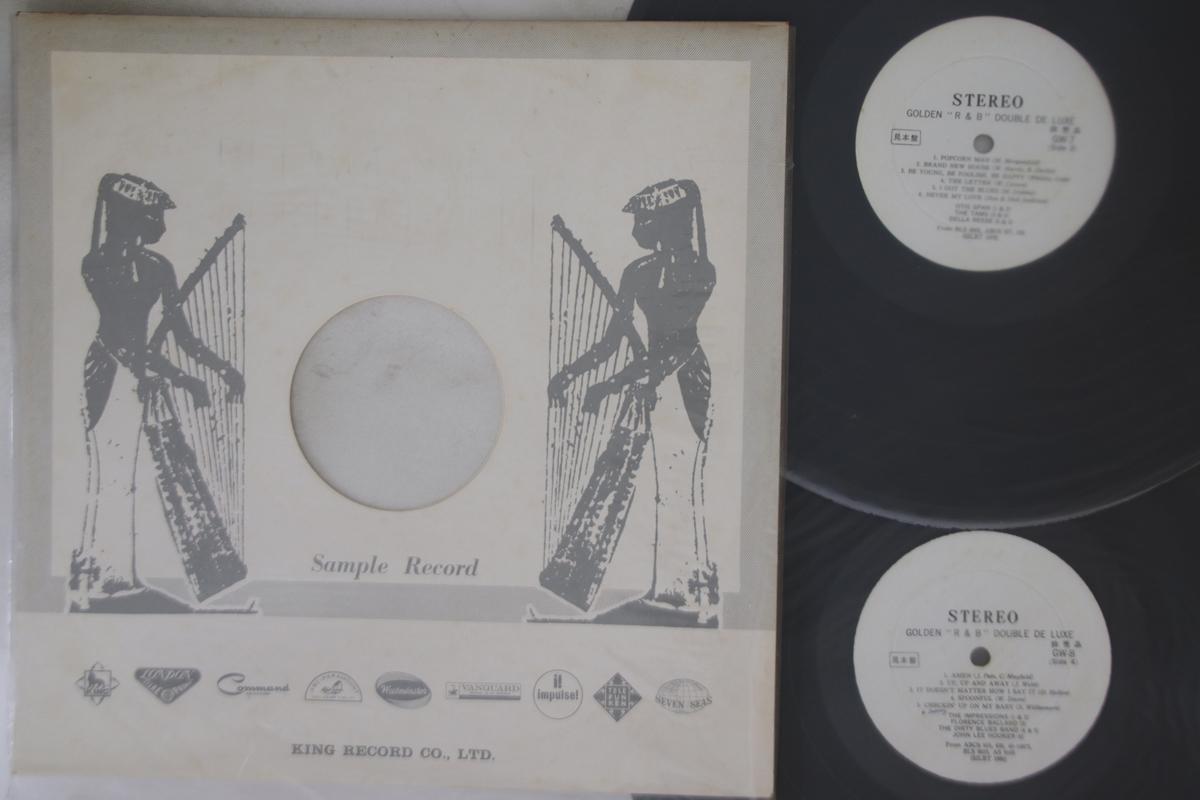 

LP Record VARIOUS - Golden R&B Double Deluxe GW78PROMO KING Japan Soul/Funk Used