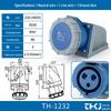 Waterproof Industrial Plug Socket Connector IP67 - 16A/32A, 3/4/5 Pin