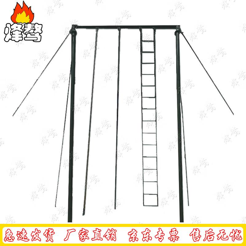 Outdoor Ground-Mounted Training Climbing Frame
