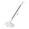 With 3 Reusable Cloths Dust Mops Clamping Automatic Mop Clip New Lazy Mop  Household