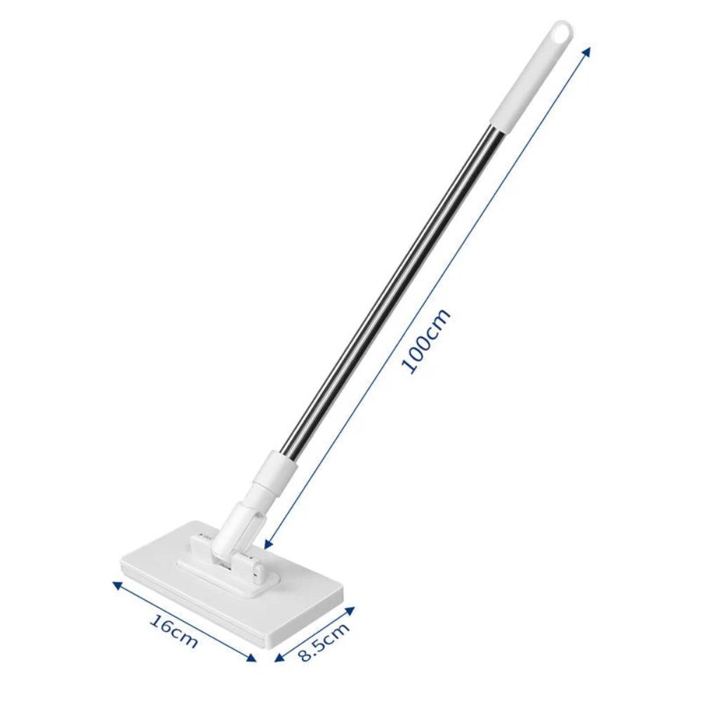 with 3 Reusable Cloths Dust Mops Clamping Automatic Mop Clip New Lazy Mop  Household