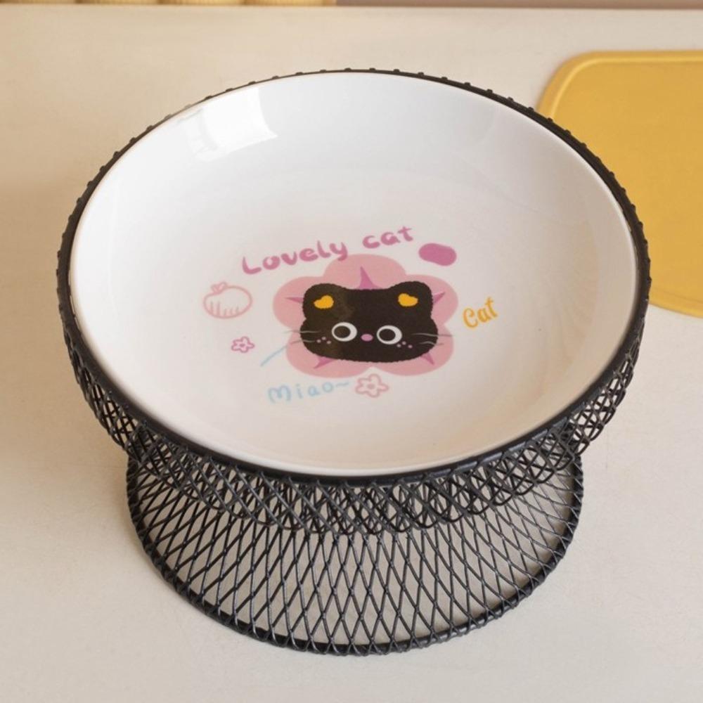 Non-Slip Elevated Pet Bowl No Spill with Stand Dog Water Bowl Large Capacity Cat Feeding Station Wet And Dry Food