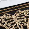 Bling Slips Kristall-Tanga Körperkette Unterwäsche Schmuck für Frauen Strass Rund Taille Höschen Rave Bikini Kette Nachtclub