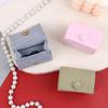 Soft Velvet Jewelry Pouch Mini Portable Ring Bag Jewelry Case With Snap Button For Earrings Wedding Party Travel Gift Packaging