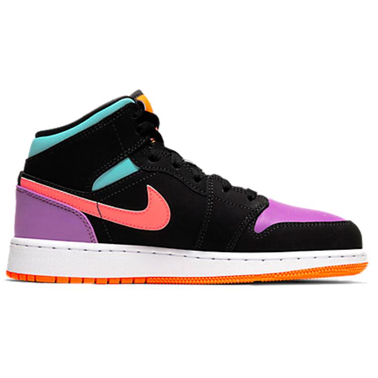 Jordan 1 Mid 'Wielokolorowy' GS 554725-083