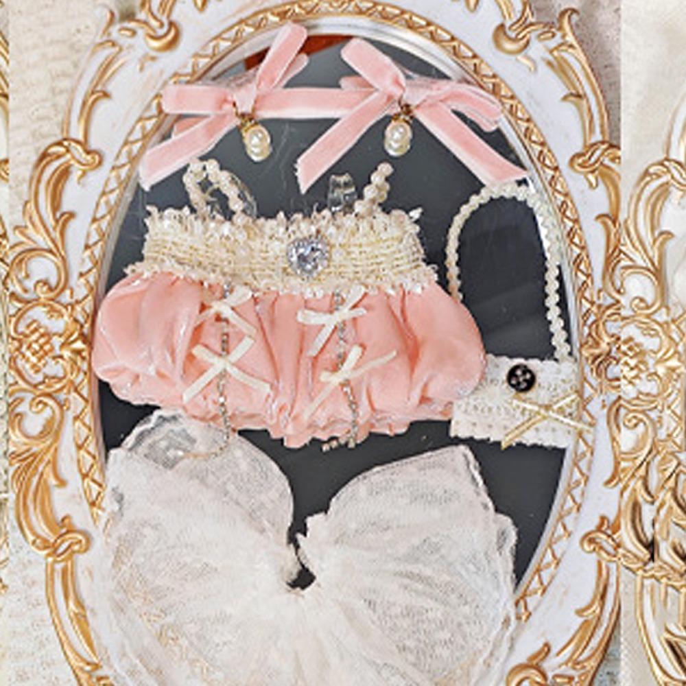 

1 set Fashion 20cm Cotton Doll Clothes Lolita Dress No Attribute Doll Clothes Children s Gift style 1