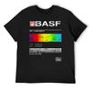 BASF Vintage Κάλυμμα VHS Μπλουζάκι χαριτωμένα τοπ μεγάλο γραφικό t-shirt επώνυμα πουκάμισα πολυτελές t-shirt πολυτελή ρούχα άνδρες