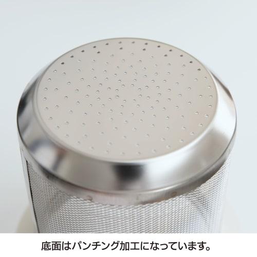 Belca (Belca) Stainless Steel Sink Drain Trash Bin, 135 Type, 13.4cm Diameter X 12.7cm Height, SP-108E, Made In Japan