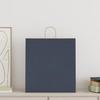 Paper Shopping Bags 250 Pcs with Handles Blue 45 X 17 X 48 Cm