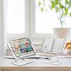 Clear Acrylic Reading Rest Desktop Tablet Support Holder Stable Multiple Angle Rotation for Home and Office Use