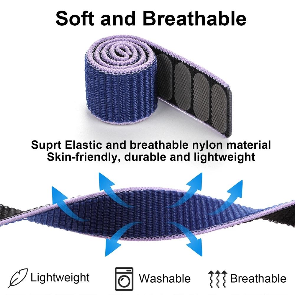 Nylon Strap For Huawei Watch Fit 4 Pro 3 watchband Breathable Woven wristband Replacement band