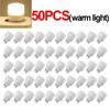 50/2Pcs Portable Mini Night Light Eye Protection USB Plug LED Lamps Book Reading Lights Computer Mobile Power Plug-in Night Lamp