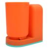 Toothbrush Cup Holder Multipurpose Modern Simple Design Space Saving Wall Mounted Toothbrush Holder with Cup