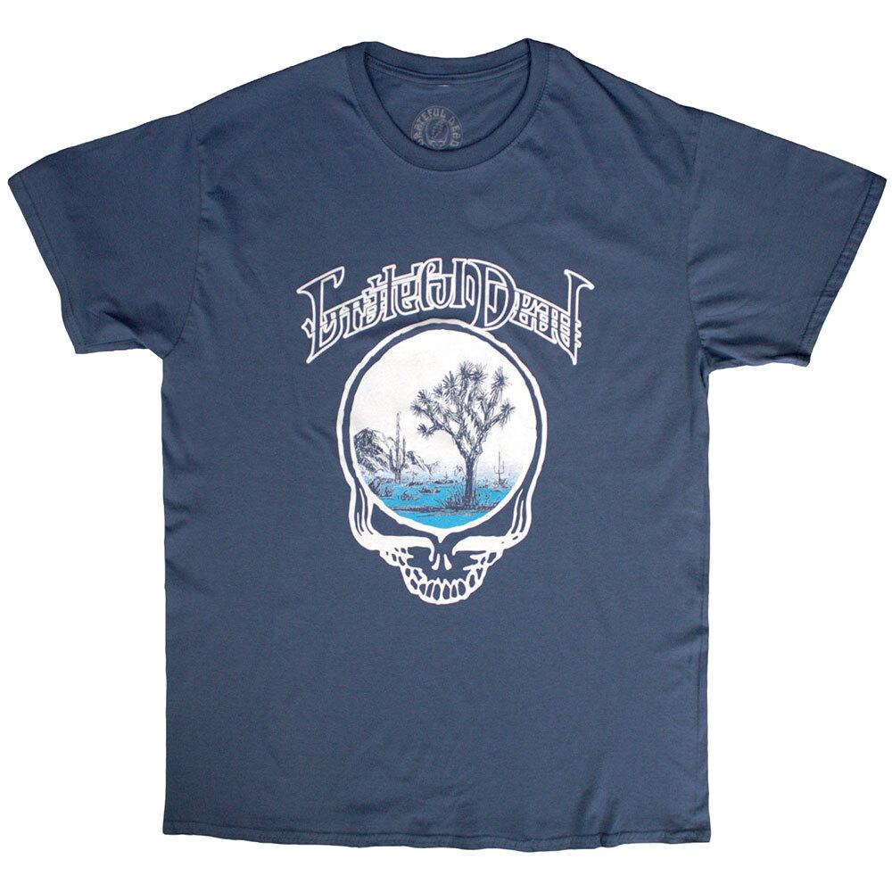Grateful Dead Joshua Tree T-Shirt Blue New Unisex T-Shirt XXXXL