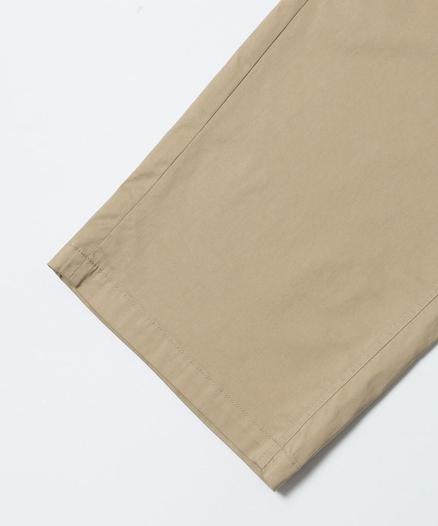 UCLA Unisex Washed Single-Pleat Wide Pants [Beige](Uc4Lp20)