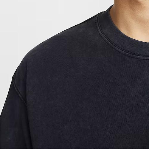 Nike Fashionable Comfortable Trendy Short-Sleeve T-Shirt for Men Black