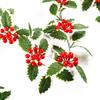 Simulated Christmas Rattan Vine No Maintenance Faux Willow with Red Berry Garland Wedding Party Home Decor