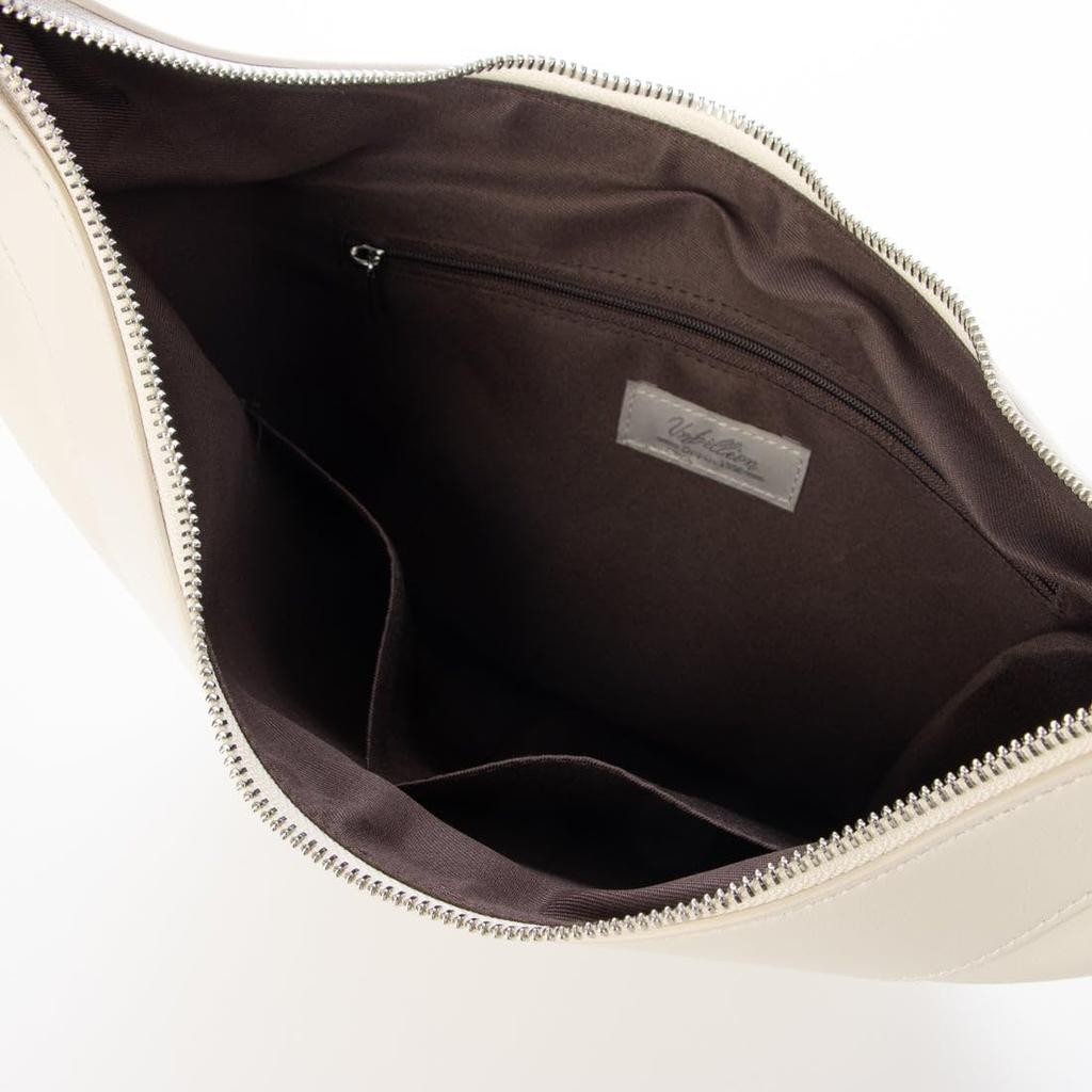 Half-moon cord handle shoulder bag