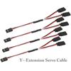 Airplane 150/200/300mm Y Extension Cable Servo Connection Wire RC Servo Extension Wire RC Car Cable