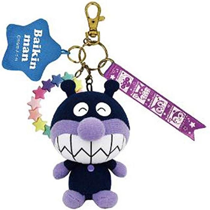 Sega Toys Anpanman Maru Charm Baikinman Assortment Set (Approx. H10cm x W6cm x D6cm)