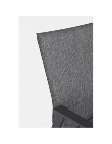 Bolzano Orte Garden Chair Anthracite 55.5 X 60 X 83 Cm