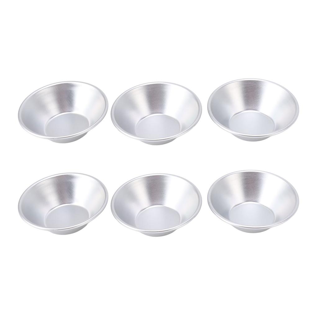 25Pcs Aluminum Egg Tart Molds Small Tart Pie Tin Mini Cupcake Cake Muffin Cookie Mold Baking Cups for Baking