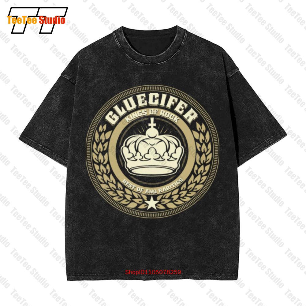 Gluecifer Kings Of Rock Garage Rock Revivalt Vintage Oversized TShirt TTEL S