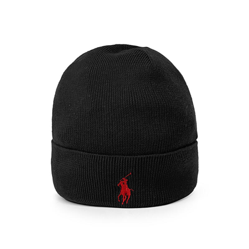 Шапка-бини Polo Ralph Lauren с вышивкой пони, хлопок, PC0598-001 PC0598-001