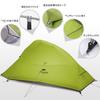 Naturehike Official Shop Tent for 2 for solo mountain double wall with with dedicated ground water resistance with storage 3 for disaster camping