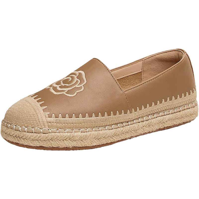 TATA Women s 2025 Spring Casual Espadrille Flats 37