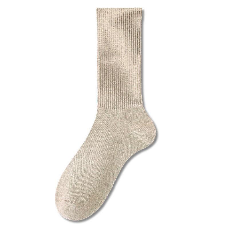 Female Spring and Autumn New Anti Bacterial Anti Odor Cotton Long Socks