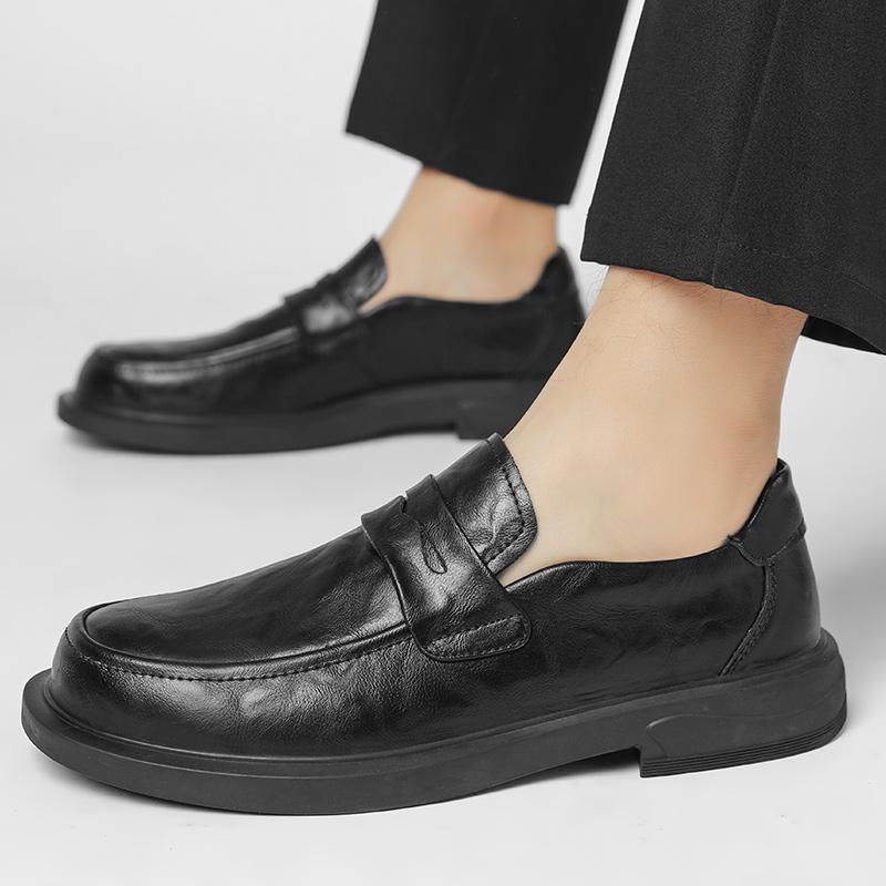 Business Casual Leather Men Shoes Genuine Leather Oxford Shoes For Men Flats Shoes