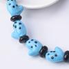 10pcs 18x14mm Glove Shape Handmade Lampwork Glass Loose Beads For Jewelry Making DIY Crafts Findings