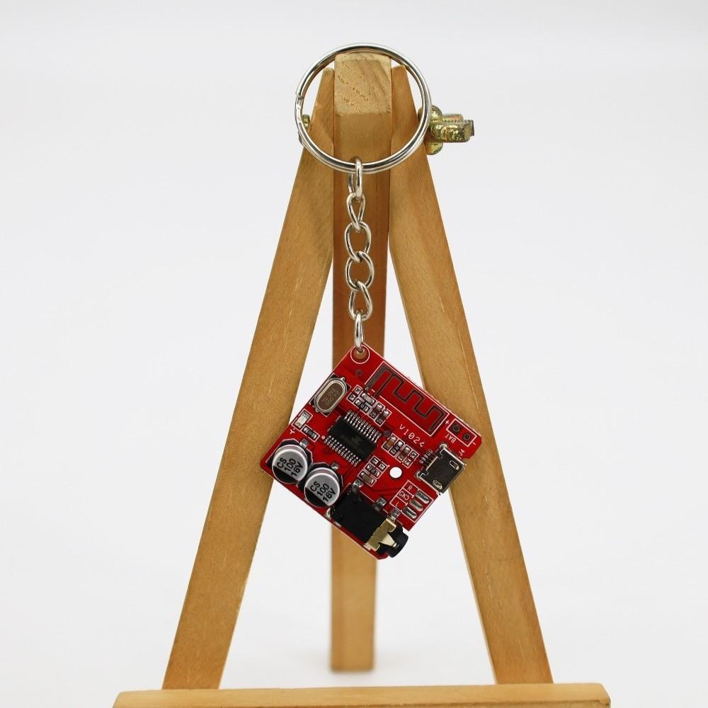 Personalized Electronic Component Key Fob Real PCB Tech Inspired Bag Keychain Fashion Accessories