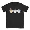 Chiikawas Hachiware Usagi Cute Kawaii T Shirt Men 100 Cotton Humorous TShirts Crew Neck Tees Short Sleeve Clothing Gift Idea