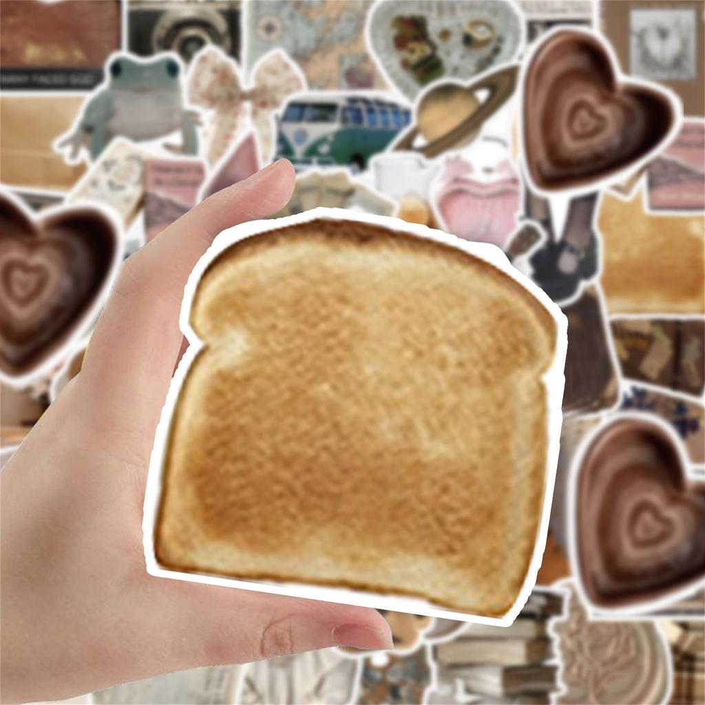 60pcs Cute Vintage Stickers Cartoon Decals DIY Guitar Fridge Skateboard Travel Suitcase Car Sticker