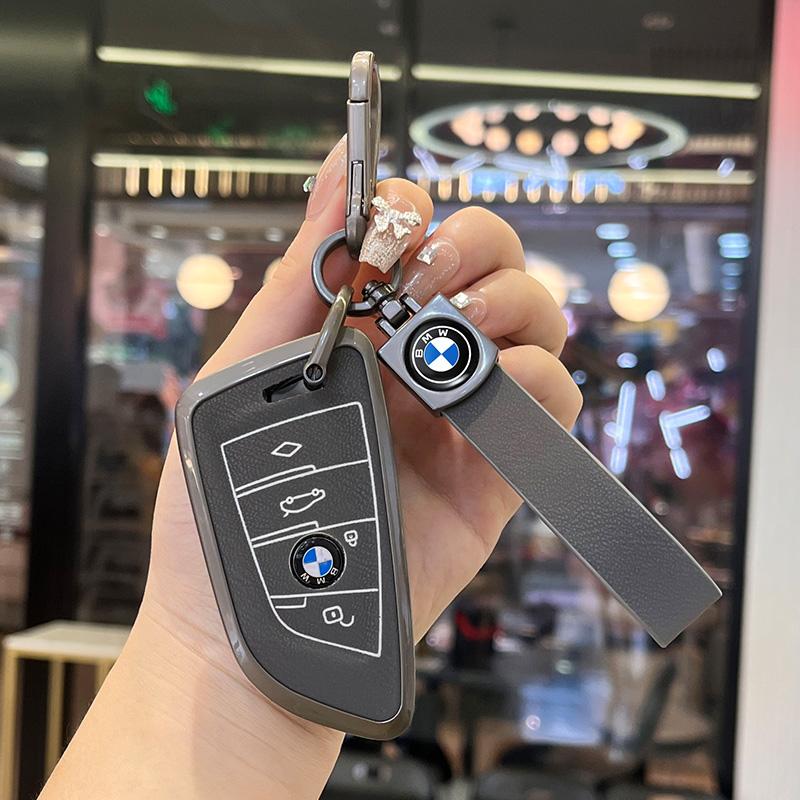 BBKQ7 Car Key Cover Case Cover For BMW G30 G20 X1 X2 X3 X5 X6 X7 1 3 5 6 7 Series G11 F15 F16 G01 G02 G11 F15 F16 F48 Auto Accessories