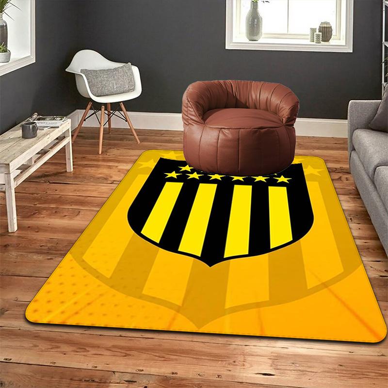 Peñarol Football Rug Floor Mat for Living Room or Bedroom Soft and Comfortable Carpet a Gift for Birthday and Holiday.MFF0918448