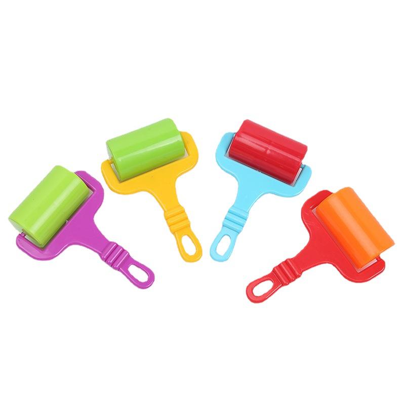 Children's DIY Painting Roller & Clay Craft Set