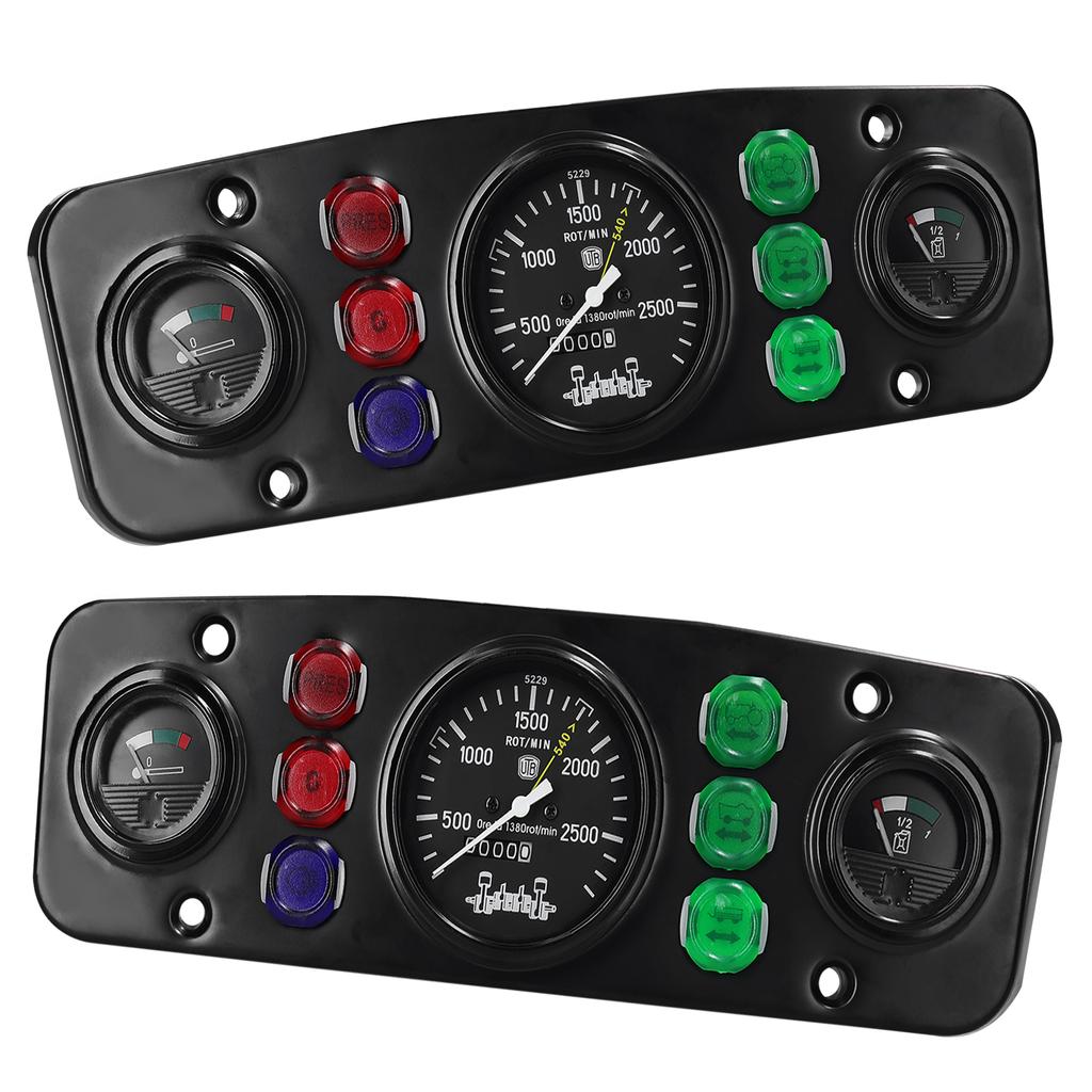 Multifunktionales Auto-Tachometer, Tankanzeige, Wassertemperaturanzeige, modifiziertes Kfz-Instrument