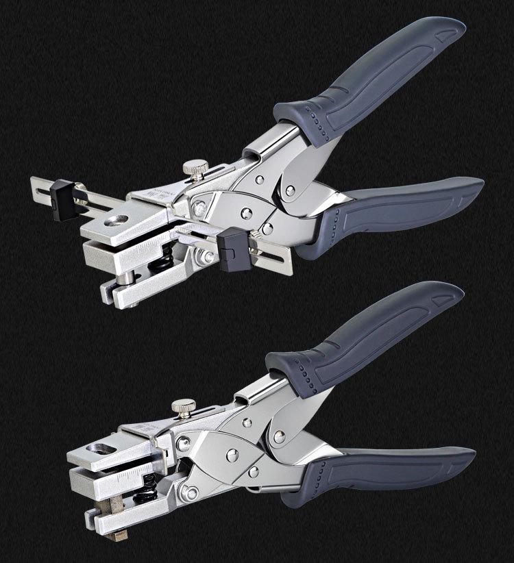 Dongxun PVC Round Hole Punch Pliers for ID, Car Wash, and Membership Cards