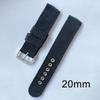 Men Women Nylon Canvas Strap Pin Buckle Watch Band Replacement Watchband  Watch Accessories