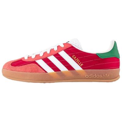 Gazelle Indoor Olympic Pack da uomo - Sneakers unisex rosse Better-Scarlet Cloud-White Gum IF9641